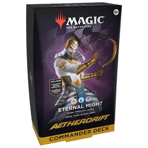 Magic The Gathering Aetherdrift ETERNAL MIGHT Commander Deck
