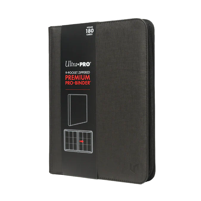 Ultra-PRO 9-Pocket 180 Card Zipped Premium PRO-Binder