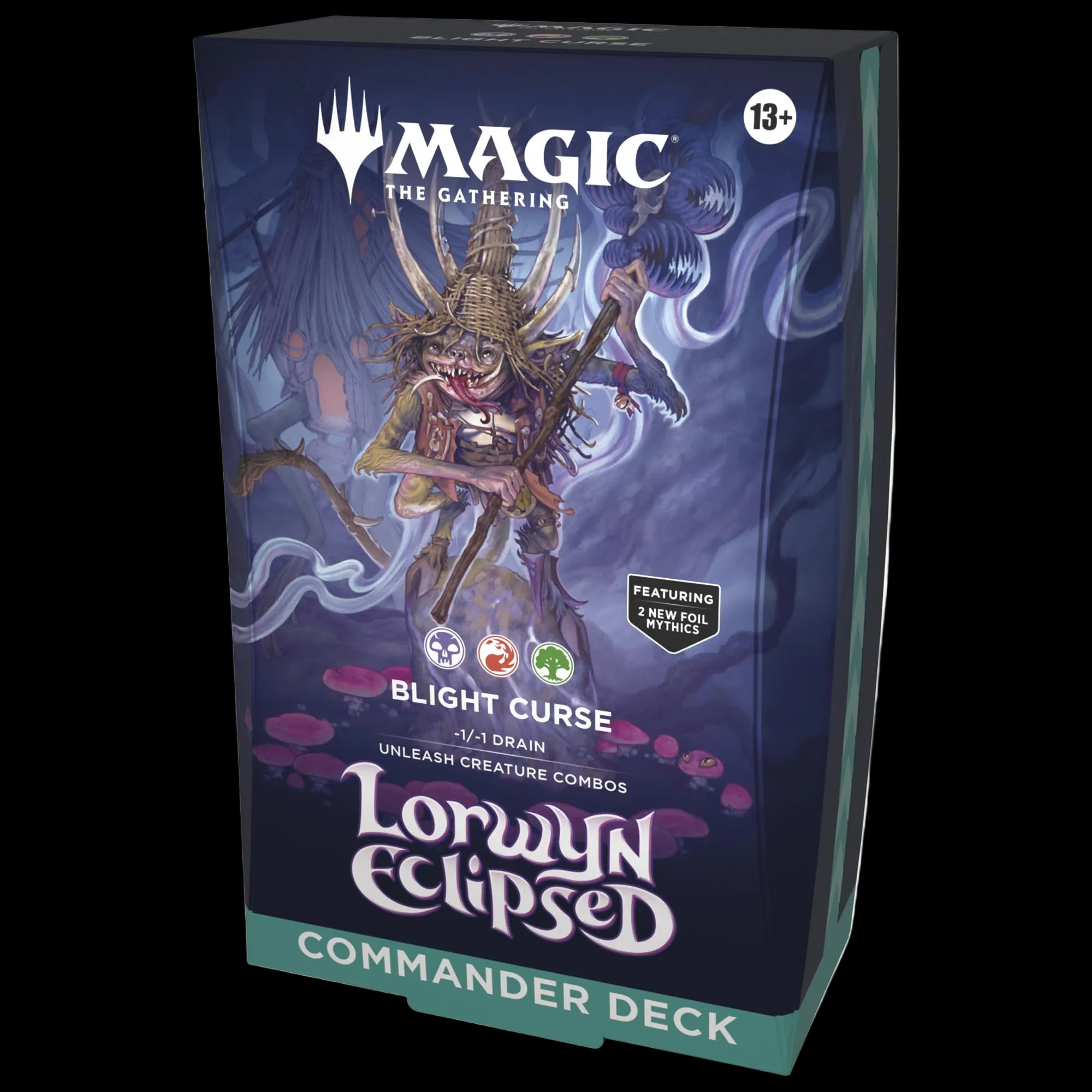 Magic The Gathering Lorwyn Eclipsed BLIGHT CURSE Commander Deck