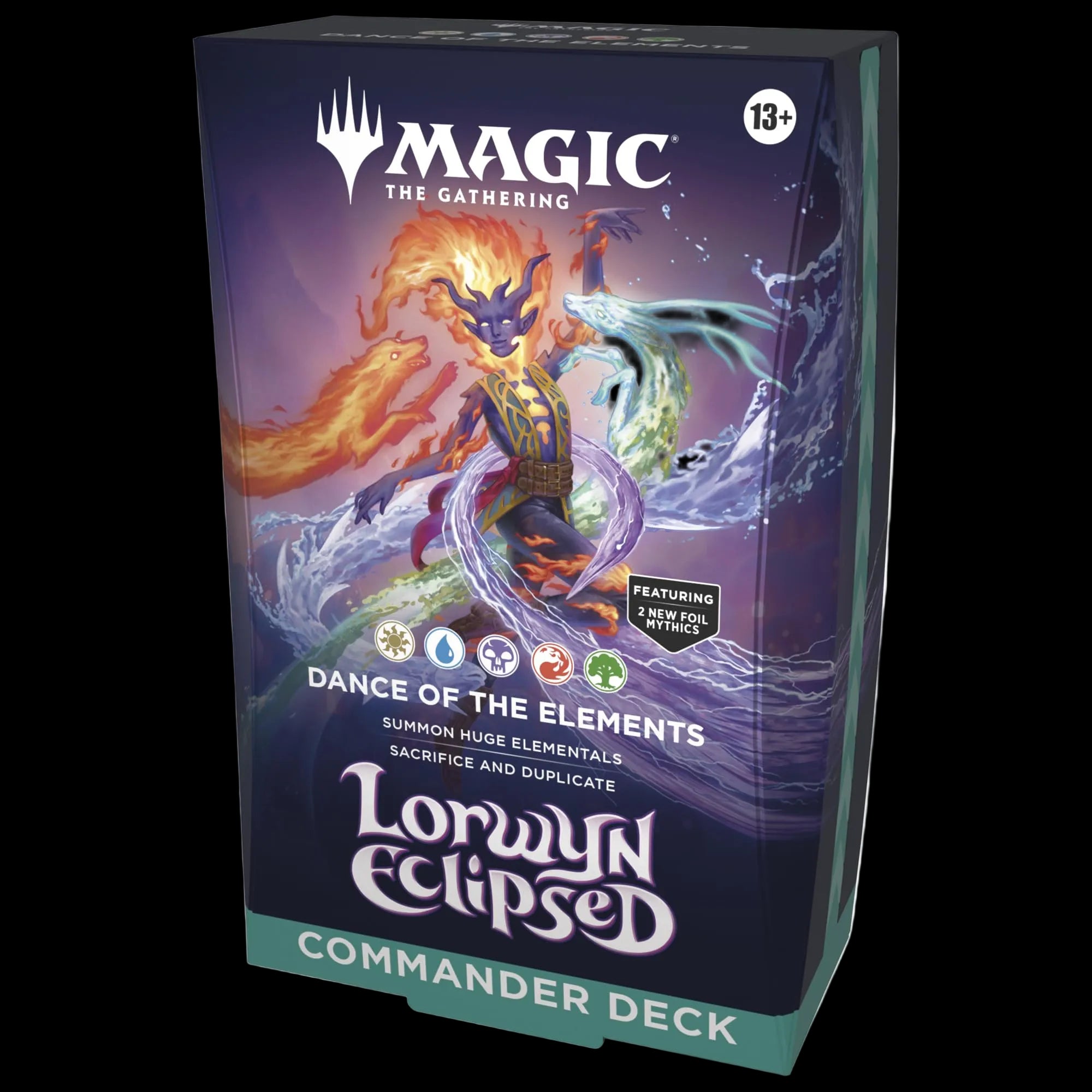 Magic The Gathering Lorwyn Eclipsed DANCE OF THE ELEMENTS Commander Deck
