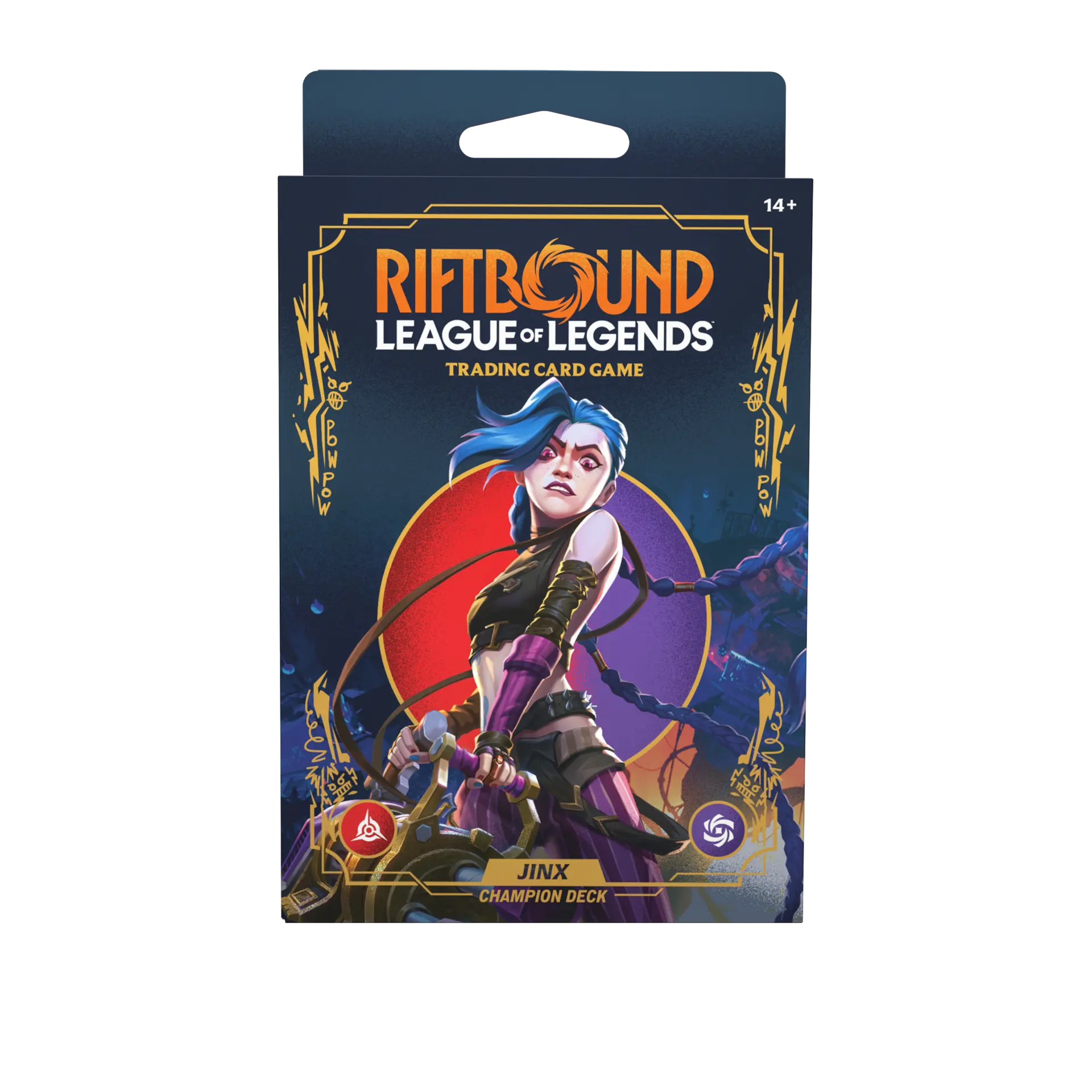 RiftBound League Of Legends TCG Jinx Champion Deck