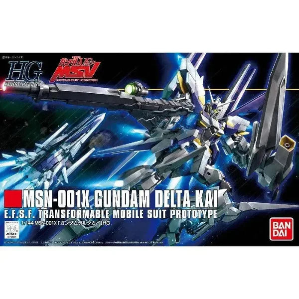 HGUC 148 MSN-001X Gundam Delta Kai (Transforms)