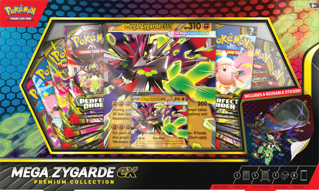 Pokémon Mega Zygarde Ex Premium Collection Box