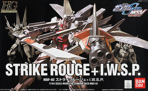 HG MSV 01 MSV MBF-02 Strike Rouge + IWSP