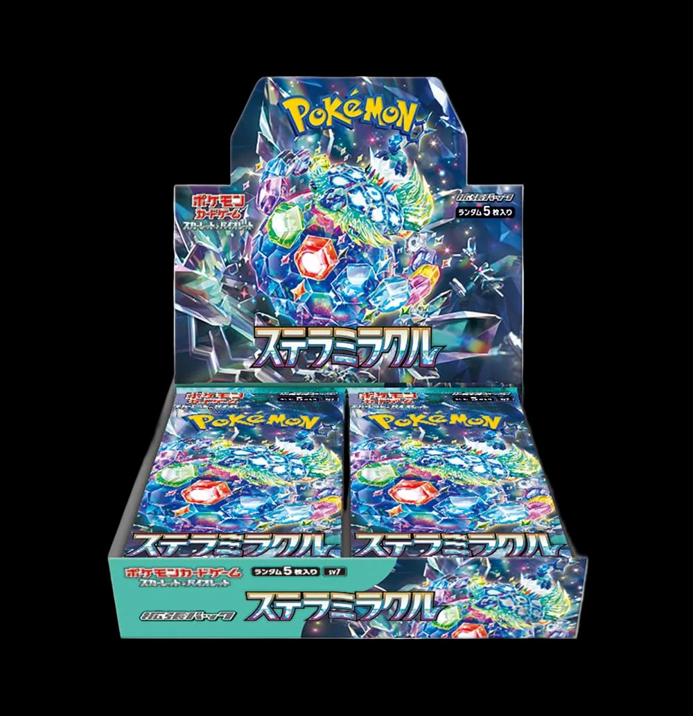 pokemon stellar miracle booster box Pokémon JP Stellar Miracle Booster Box – AvalonianTrove