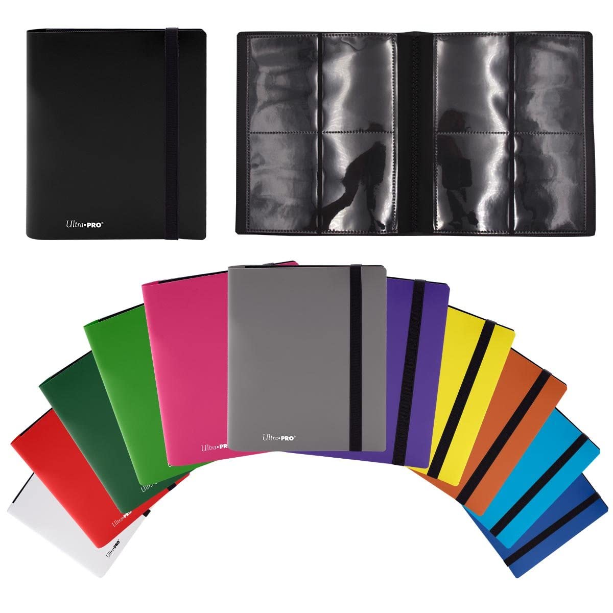 Ultra-PRO 4-Pocket Strap PRO-Binder (Assorted Colors)