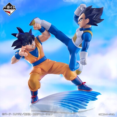 Ichiban Lottery Dragon Ball DAIMA E Prize Son Goku & Vegeta Figure