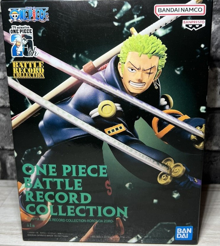 One Piece BATTLE RECORD COLLECTION RORONOA ZORO Figure Egg Head